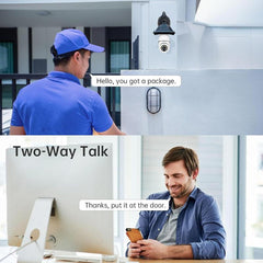 Smart AI Light Bulb Camera