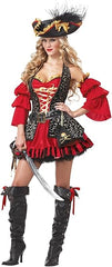 Caribbean Pirates Captain Cosplay Halloween Costume